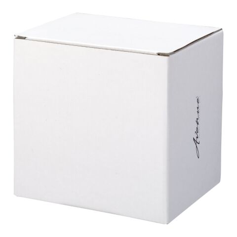 Hearth 400 ml ceramic mug with wooden coaster Standard | Solid black-Blue | No Branding | not available | not available