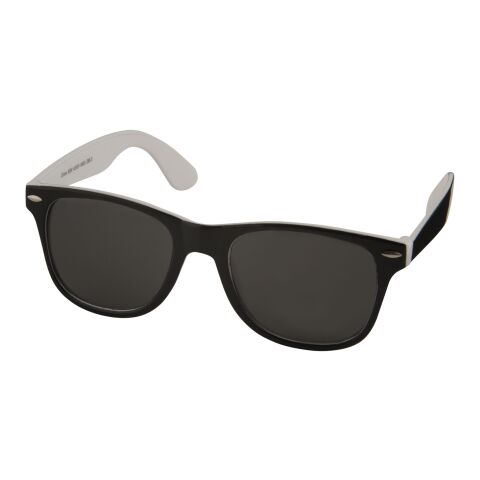 Sun Ray sunglasses with two coloured tones Standard | Transparent-Solid black | not available | No Branding | not available | not available