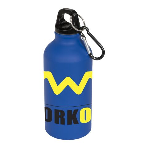 Oregon 400 ml matte sport bottle with carabiner Blue | No Branding | not available | not available
