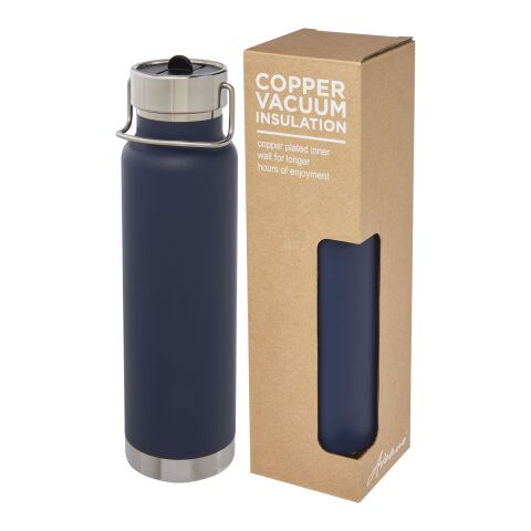 Thor 750 ml copper vacuum insulated sport bottle Standard | Dark blue | not available | No Branding | not available | not available