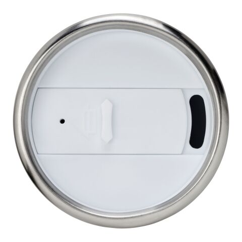 Elwood 410ml recycled stainless steel insulated tumbler Standard | White | No Branding | not available | not available