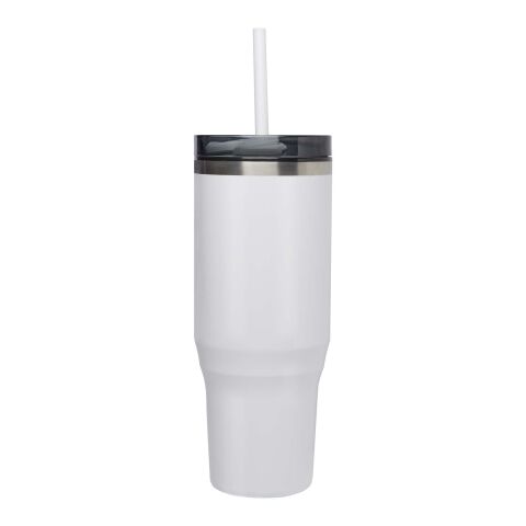Melbourne 1200 ml RCS certified mug with straw Standard | white | Not applicable | No Branding | not available | not available