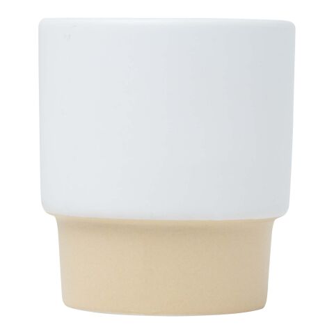 Olympia 130 ml stackable expresso cup with clay bottom Standard | white | No Branding | not available | not available