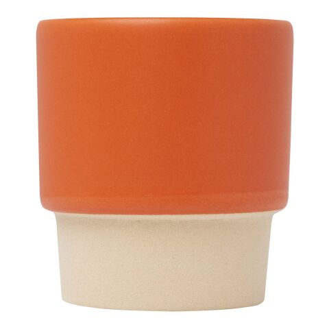 Olympia 130 ml stackable expresso cup with clay bottom Standard | Orange | not available | No Branding | not available | not available