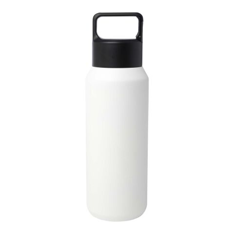 Astra 600 ml RCS certified recycled stainless steel copper vacuum insulated water bottle Standard | White | No Branding | not available | not available