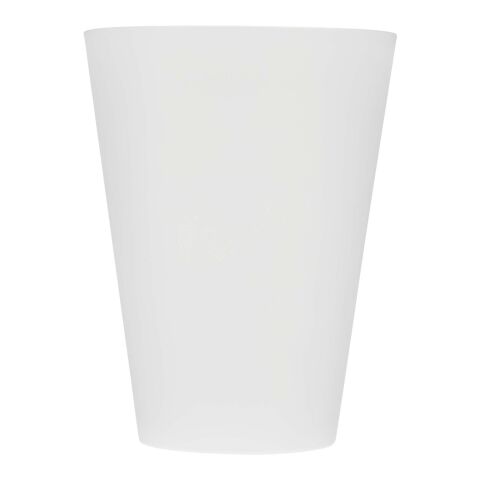 Glastonbury 300 ml reusable plastic cup Standard | Frosted white | Not applicable | No Branding | not available | not available