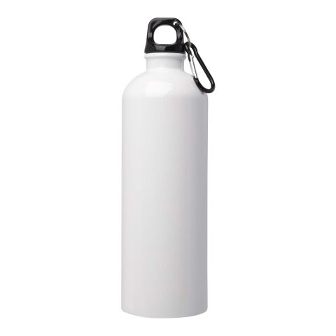 Oregon 750 ml RCS certified single wall stainless steel water bottle with carabiner Standard | White | Not applicable | No Branding | not available | not available