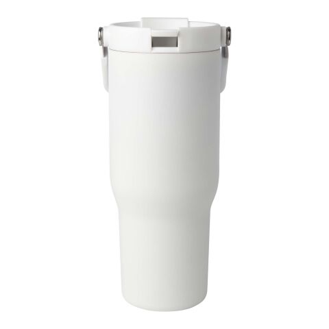 Bronx 900 ml RCS recycled stainless steel copper vacuum insulated tumbler with dual function lid Standard | white | No Branding | not available | not available