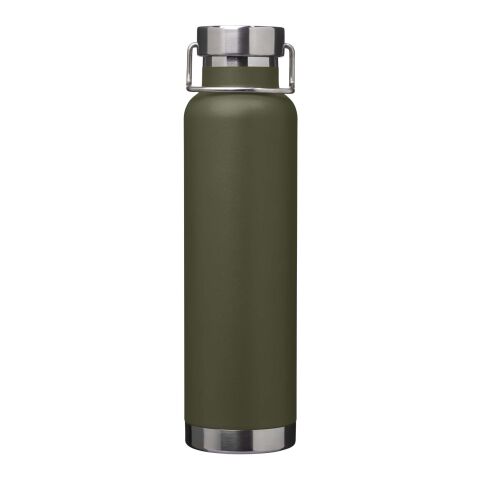 Thor 650 ml RCS recycled stainless steel copper vacuum insulated water bottle  Standard | Forest green | not available | No Branding | not available | not available