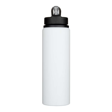 Fitz 800 ml RCS recycled single wall stainless steel water bottle Standard | White | No Branding | not available | not available
