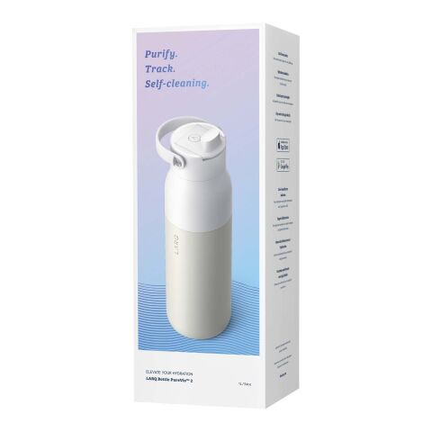 LARQ PureVisTM 2.0 1000 ml water bottle Standard | White | Not applicable | No Branding | not available | not available