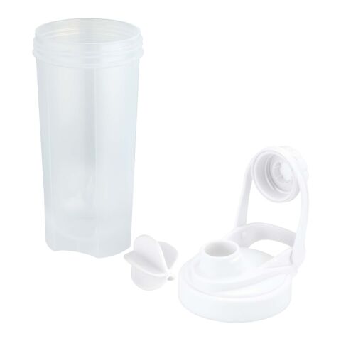 Forza 700 ml sport bottle with shaker ball White | No Branding