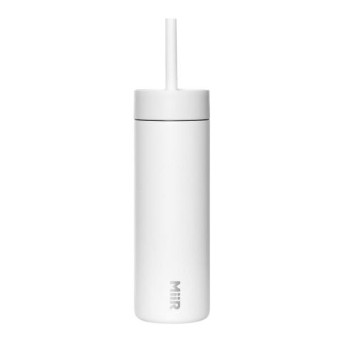 MiiR Sipper 473 ml water bottle with straw White