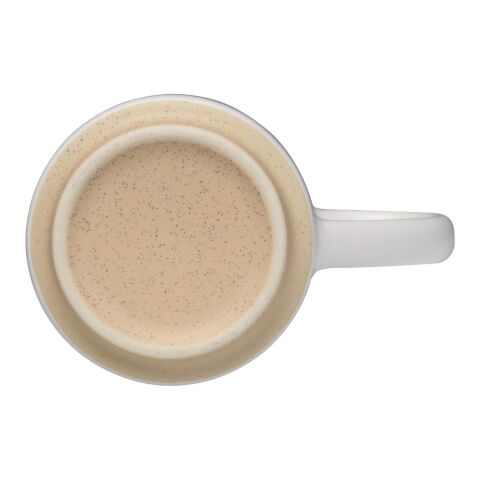 Camilla 180 ml stackable ceramic mug with matte finish White