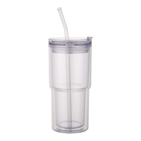 Archer 480 ml double wall plastic tumbler White