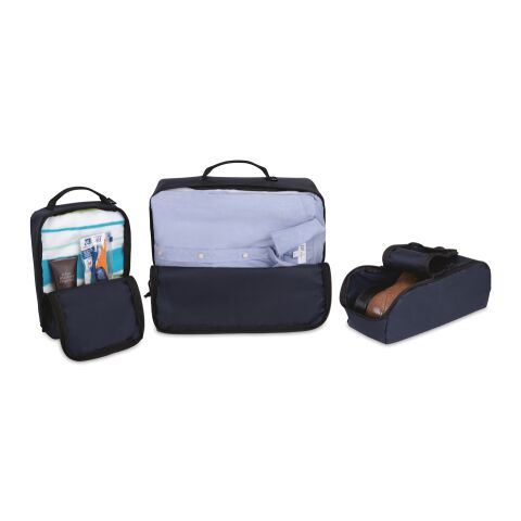 Renew AWARE™ rPET 3 Piece Packing Cube Set navy | No Branding | not available | not available