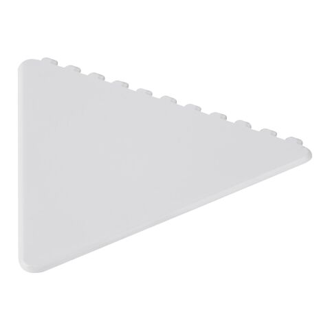 Frosty 2.0 triangular recycled plastic ice scraper White