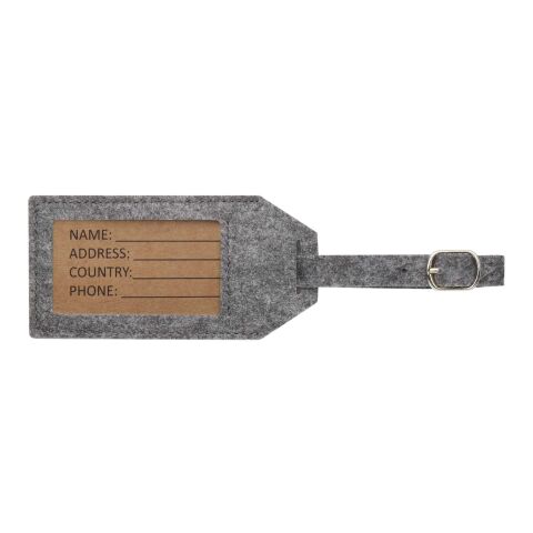 Tie luggage tag Standard | Grey | No Branding | not available | not available | not available
