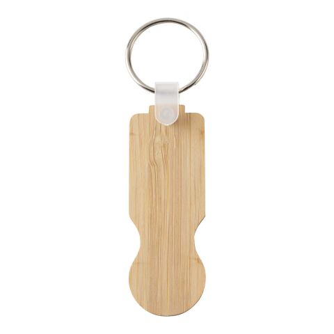 Ronan bamboo trolley keychain Standard | Natural | Not applicable | No Branding | not available | not available