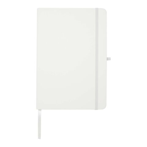 Teak A5 recycled hard cover notebook with lined pages Standard | white | No Branding | not available | not available