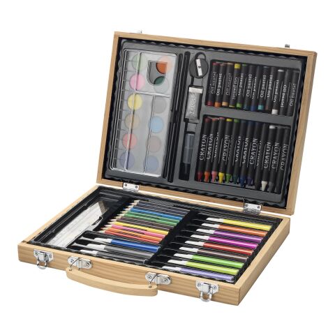 Rainbow 67-piece colouring set Standard | Natural | No Branding | not available | not available | not available