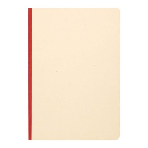 Liliana A5 sugarcane and RPET soft cover notebook Standard | Brick | Not applicable | No Branding | not available | not available