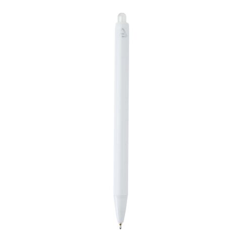 Glen RCS recycled bi-injected ballpoint pen (blue ink) White