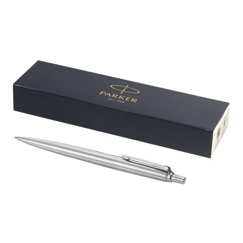 Jotter Ballpoint Pen - steel, blue ink Standard | Metal | No Branding | not available | not available