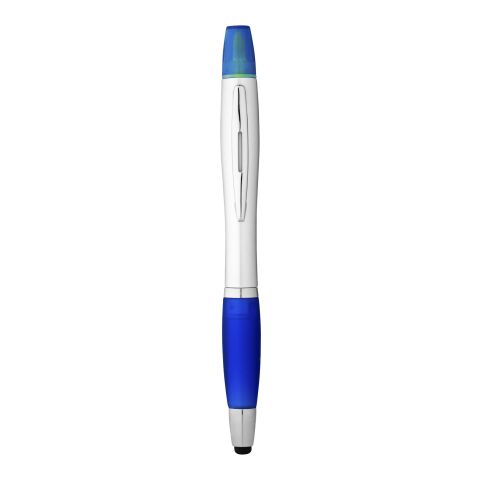 Nash stylus ballpoint pen and highlighter Standard | Silver-Royal blue | Not applicable | No Branding | not available | not available