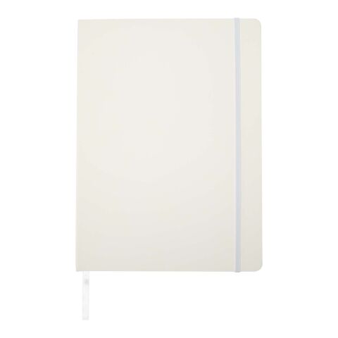 Spectrum A4 hard cover notebook White