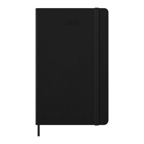 Moleskine 12M Weekly L Hard Cover Planner Standard | Solid black | Not applicable | No Branding | not available | not available