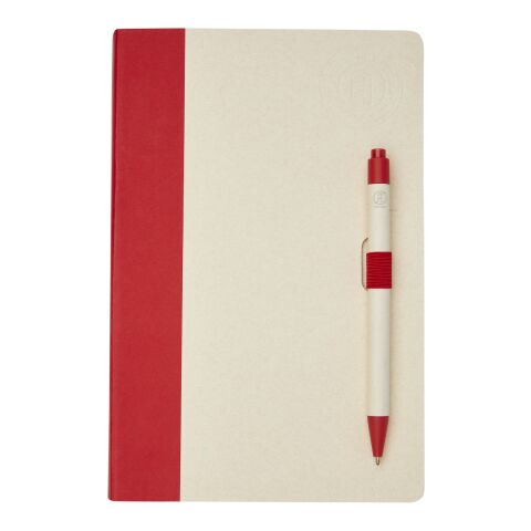 Dairy Dream A5 size reference notebook and ballpoint pen set Red | No Branding | not available | not available