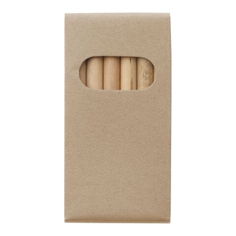 Artemaa 6-piece pencil colouring set Standard | Natural | No Branding | not available | not available