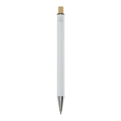 Cyrus recycled aluminium ballpoint pen Standard | White | No Branding | not available | not available