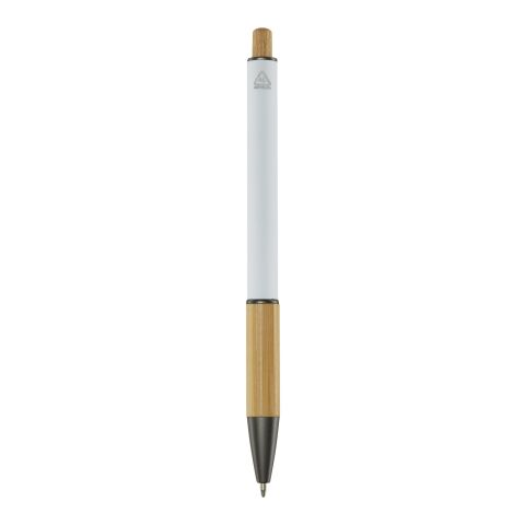 Darius recycled aluminium ballpoint pen Standard | White | No Branding | not available | not available