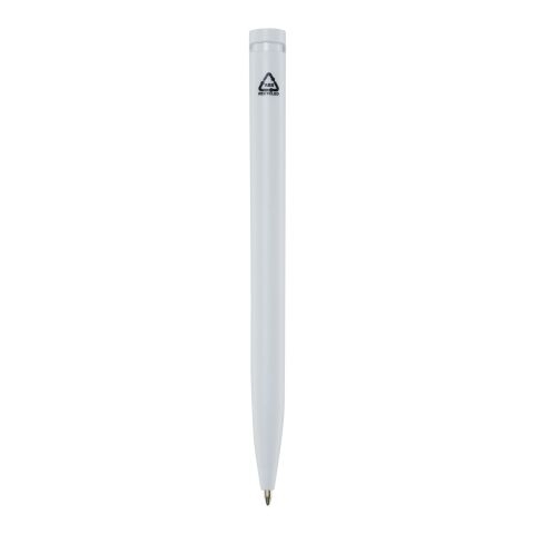 Unix recycled black ink plastic ballpoint pen Standard | White | No Branding | not available | not available