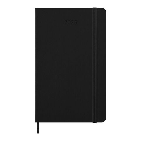 Moleskine hard cover 12 month L weekly planner vertical Standard | Black | No Branding | not available | not available