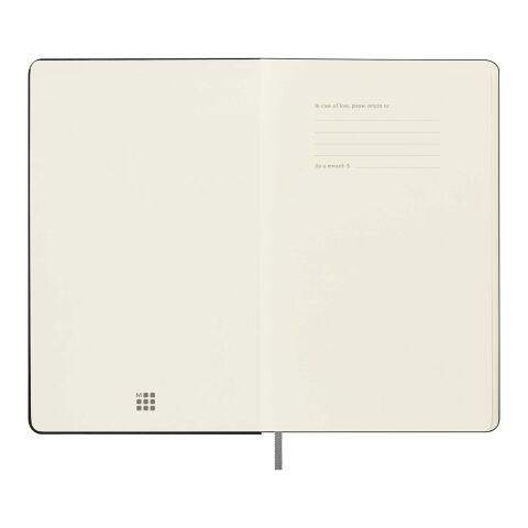 Moleskine Smart notebook L - ruled Standard | Solid black | not available | No Branding | not available | not available
