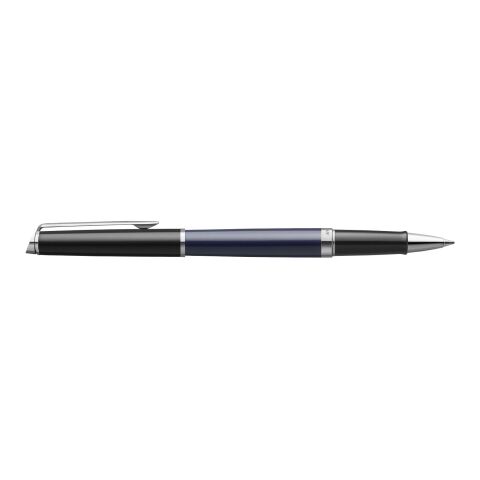 Hemisphere colour blocking rollerball pen with palladium trim Standard | Blue-Solid black | No Branding | not available | not available