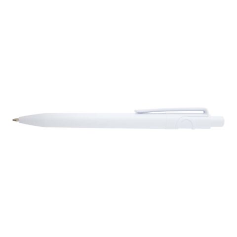 Unica recycled plastic ballpoint pen (blue ink) Standard | white | No Branding | not available | not available