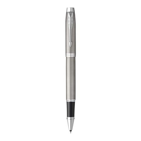 Parker IM Essentials rollerball and ballpoint pen set - silver Solid black