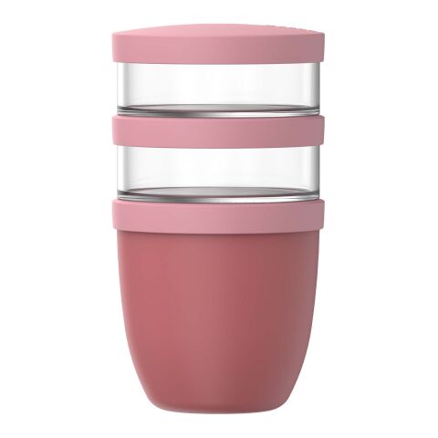 Mepal Ellipse 3-piece 500 ml + 2 x 200 ml insulated lunch pot Standard | Pink | No Branding | not available | not available
