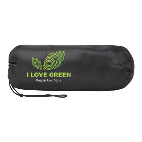 Willow RPET polar fleece blanket Standard | Solid black | No Branding | not available | not available | not available