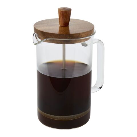 Ivorie 600 ml coffee press Standard | Transparent-Wood | No Branding | not available | not available