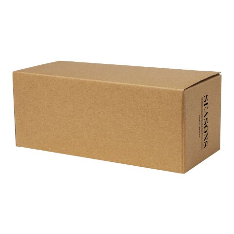 Manti 2-piece 100 ml double-wall glass cup with bamboo coaster Standard | White-Natural | Not applicable | No Branding | not available | not available