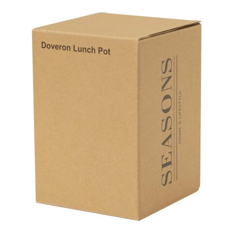 Doveron 500 ml recycled stainless steel insulated lunch pot Standard | White | No Branding | not available | not available