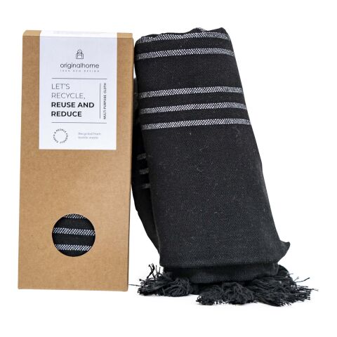 Originalhome recycled cloth - 85 x 175 cm Standard | Solid black | No Branding | not available | not available | not available