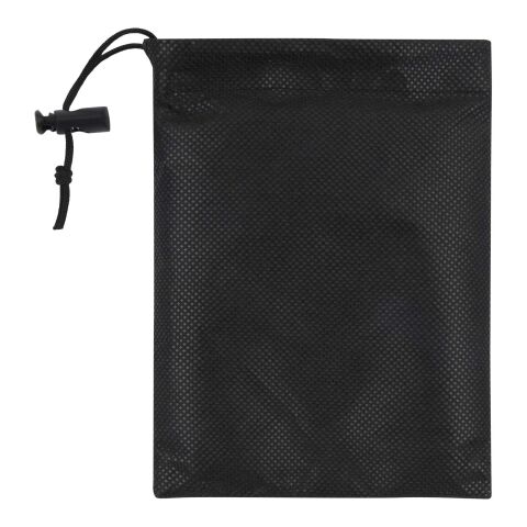 Lucas RPET sport towel 50x100 cm Solid black | not available