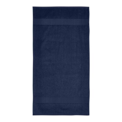 Charlotte 450 g/m² cotton bath towel 50x100 cm Deep blue | not available | No Branding | not available | not available | not available