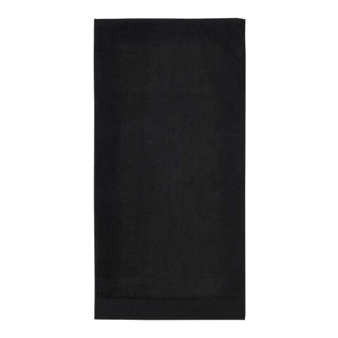 Nora 550 g/m² cotton bath towel 50x100 cm Solid black | not available | No Branding | not available | not available | not available